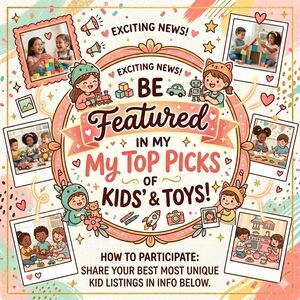 BE FEATURED IN MY TOP PICKS OF HOST PICKS & KIDS PARTY HOST PICKS!